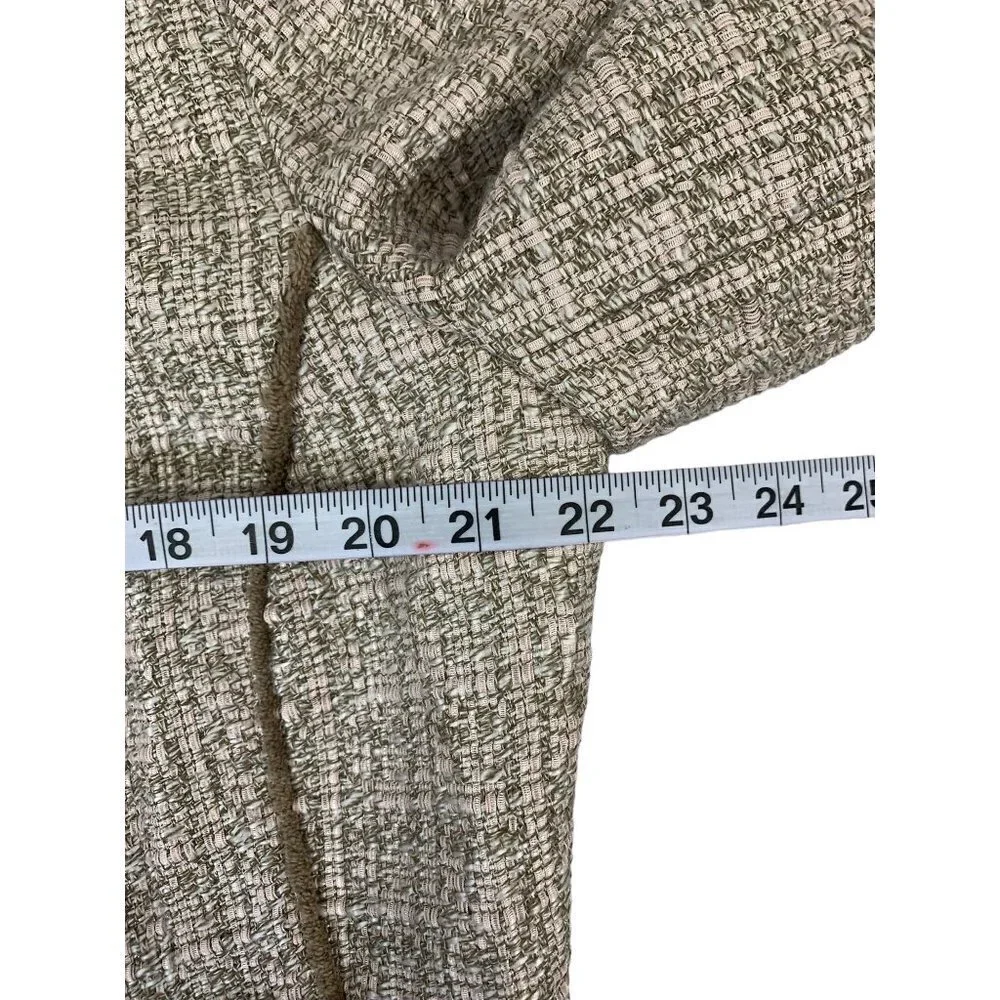 Chicos Women's Tan Blazer Top - Picture 4 of 7